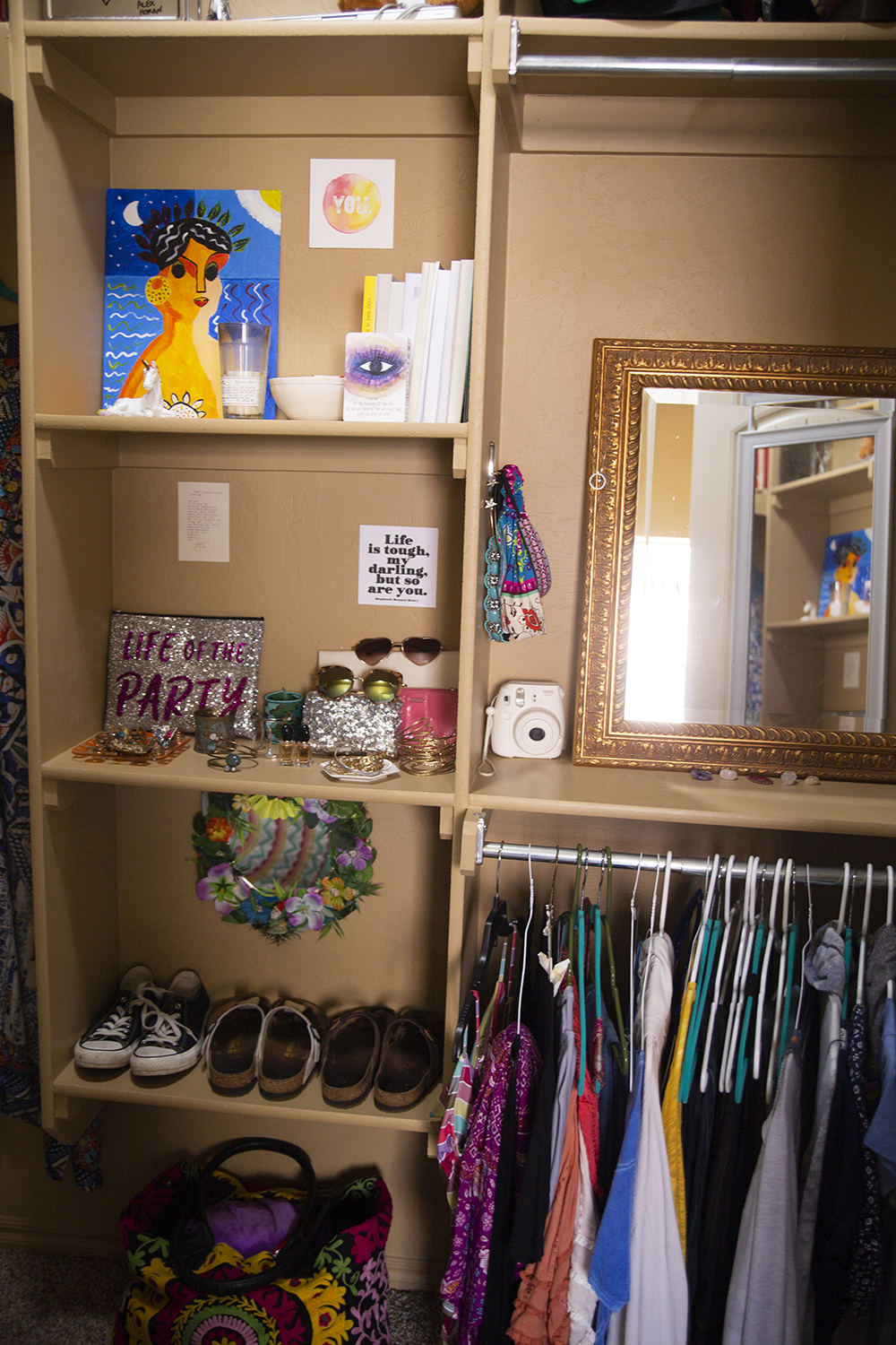 The Art of Tidying Up Negative Energy: Bedroom Closet
